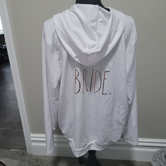 SOLD Rae Dunn Bride Zip Up Sweatshirt - Picture 4 of 9